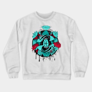 Turqred Mystic Pisces Motion Crewneck Sweatshirt